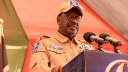 File image of Azimio leader Raila Odinga